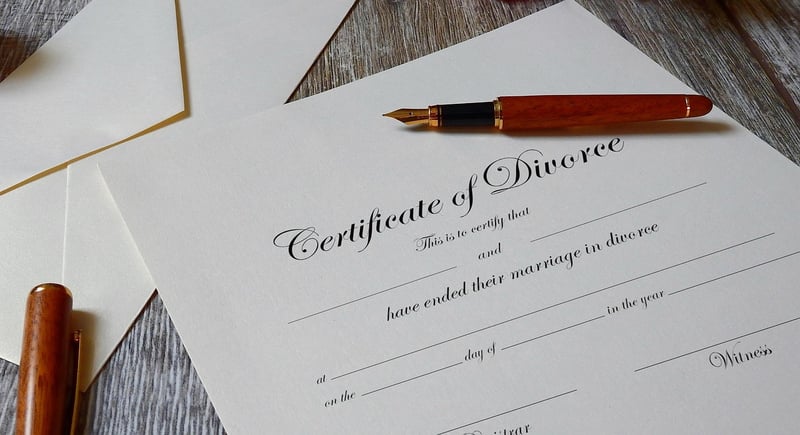 Divorce concept image